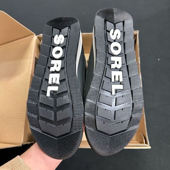 New Sorel Whitney II Short Lace Waterproof Boots 8 Quarry - Picture 5 of 6